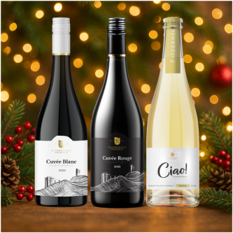 X-MASS Special - zestaw Cuvee Blanc, Rouge oraz Ciao Frizzante Bianco